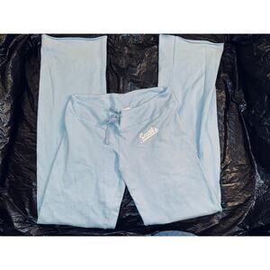 VINTAGE SMITH'S LIGHT BLUE FLARE SWEATPANTS XS
